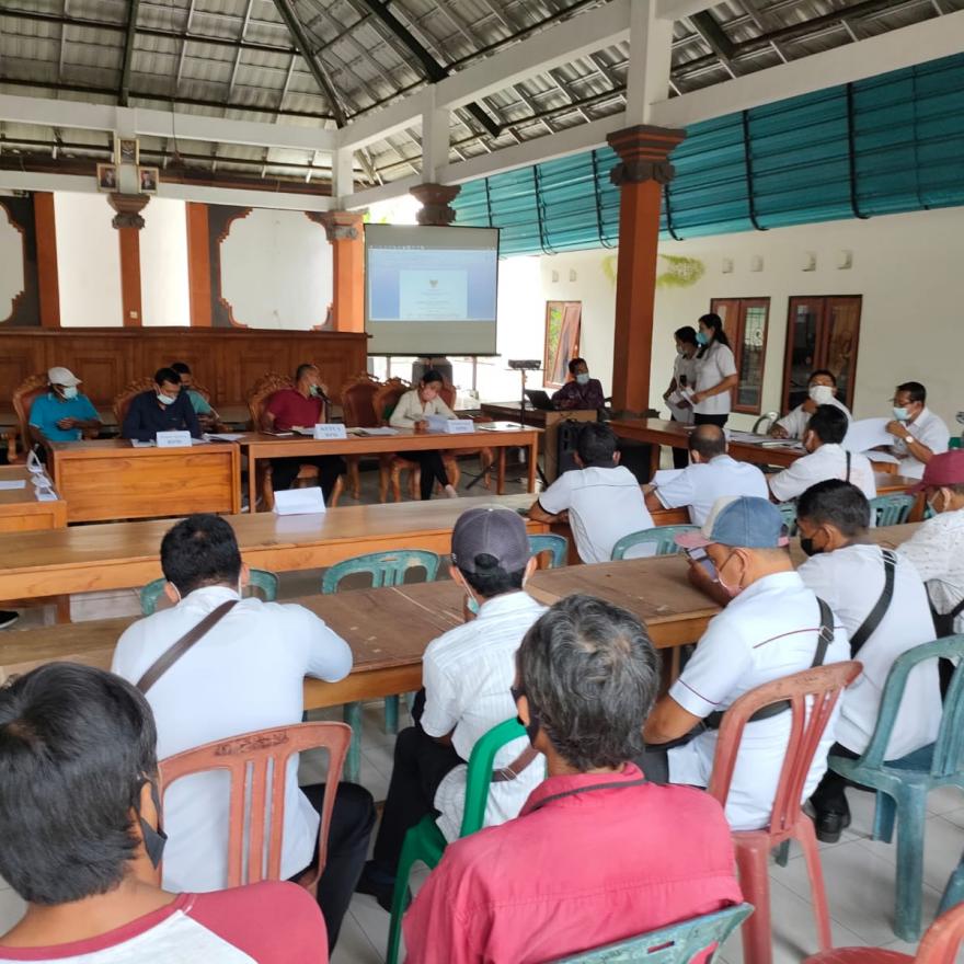 Rapat Musyawarah Desa Khusus Penetapan KPM BLT-DD